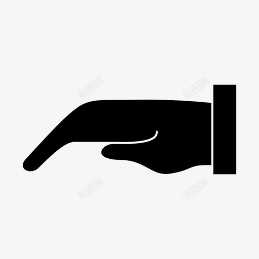手乞求的手握手图标svg_新图网 https://ixintu.com 乞求的手 人 手 拿 握手