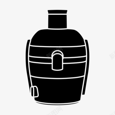 榨汁机电器电动榨汁机图标图标