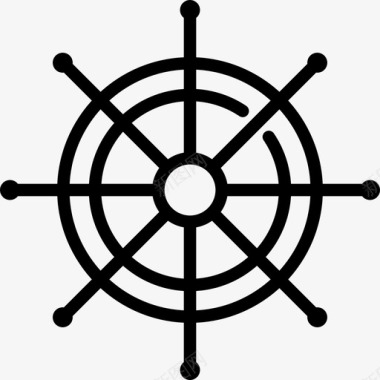 船的方向盘nauticons图标图标
