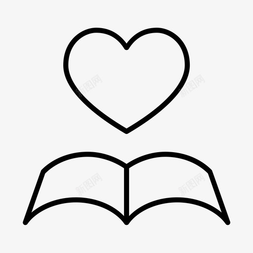 爱书的人心情图标svg_新图网 https://ixintu.com 学薄 心 情 爱书的人 读