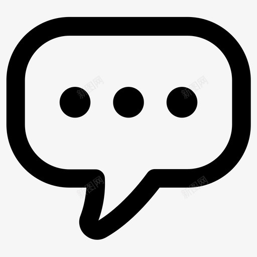 消息对话移动消息图标svg_新图网 https://ixintu.com 对话 文本消息 消息 移动消息 语音气泡