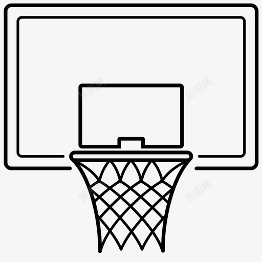 篮球圈比赛图标svg_新图网 https://ixintu.com 比赛 篮球圈