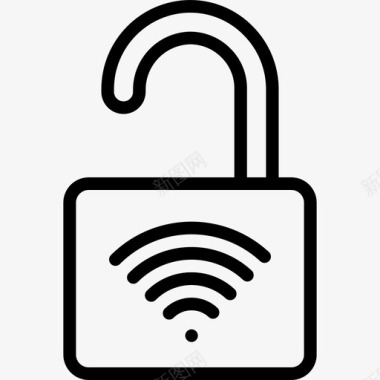 锁屏蔽数据安全图标图标