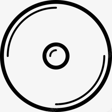 CD音乐genericons基本版图标图标