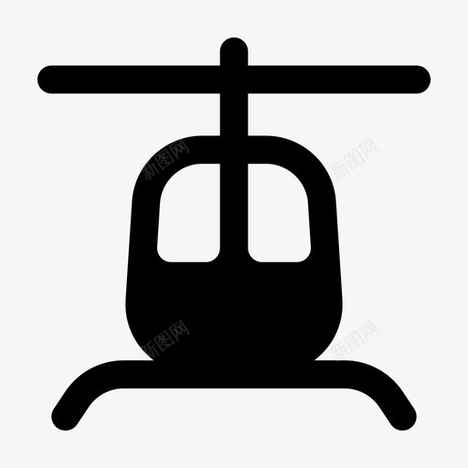 直升机飞机苍蝇图标svg_新图网 https://ixintu.com jumpicon运输雕文 直升机 苍蝇 螺旋桨 飞机