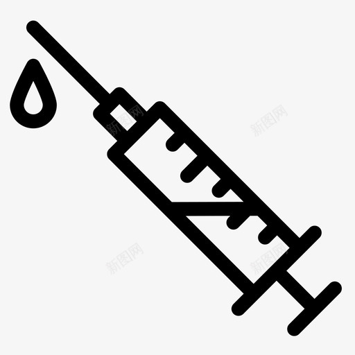 疫苗医生针剂图标svg_新图网 https://ixintu.com 医生 注射器 疫苗 药品 针剂