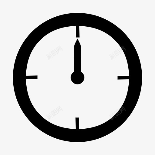 时钟时间12点图标svg_新图网 https://ixintu.com 12点 时钟 时钟循环 时间 等待
