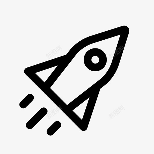火箭宇宙飞船创业图标svg_新图网 https://ixintu.com 创业 化学 天文学 宇宙飞船 火箭 生物学 科学物理