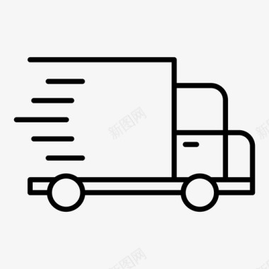 送货车商业图标图标