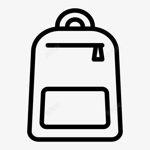 背包学生旅行图标svg_新图网 https://ixintu.com 学生 旅行 旅行包 背包