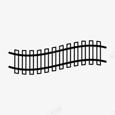 铁路方向旅客列车图标图标