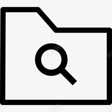 文件夹搜索存档文件图标图标