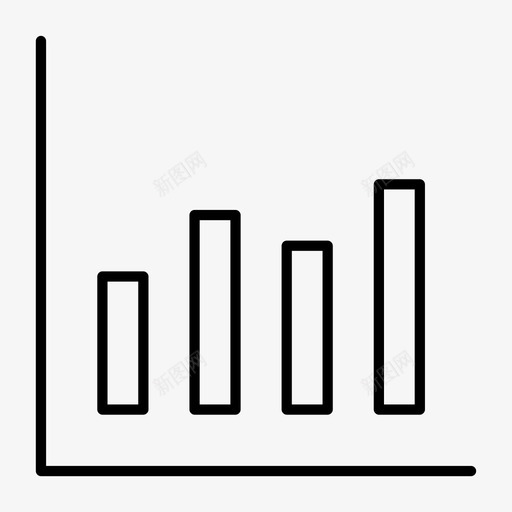 市场分析柱状图商业分析图标svg_新图网 https://ixintu.com 商业分析 市场分析 柱状图