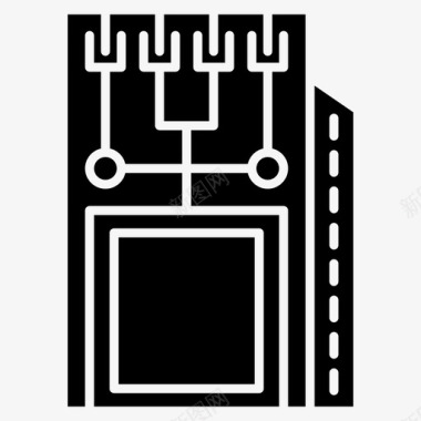 模块电路电子图标图标