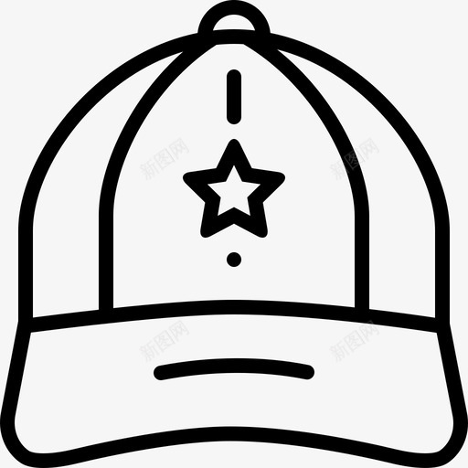 帽子棒球帽工人图标svg_新图网 https://ixintu.com 工人 帽子 棒球帽