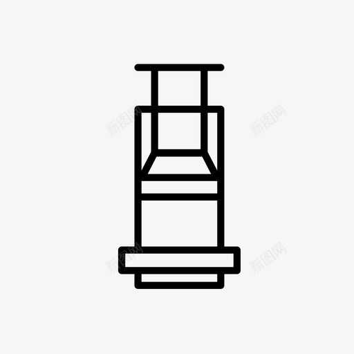 aeropress咖啡咖啡机咖啡店图标svg_新图网 https://ixintu.com aeropress咖啡 咖啡店 咖啡机