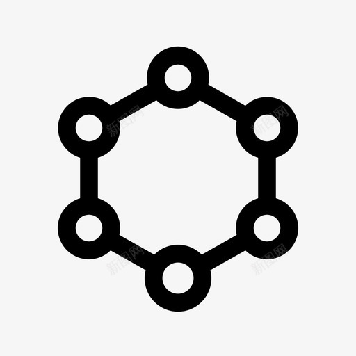 化学结构化学分子图标svg_新图网 https://ixintu.com 分子 化学 化学结构 天文学 生物学 科学物理