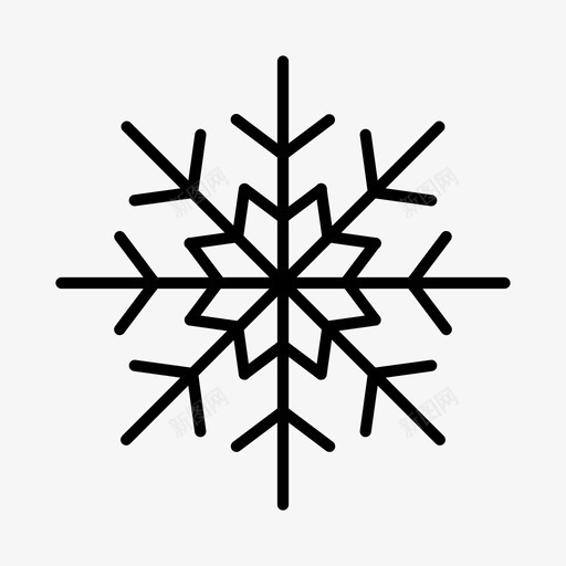 雪冰冰片图标svg_新图网 https://ixintu.com 冬天 冰 冰片 自然图标 雪 雪花