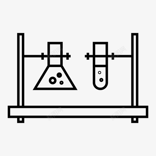 实验化学几何图标svg_新图网 https://ixintu.com 几何 化学 实验 实验室 教育 测试 科学