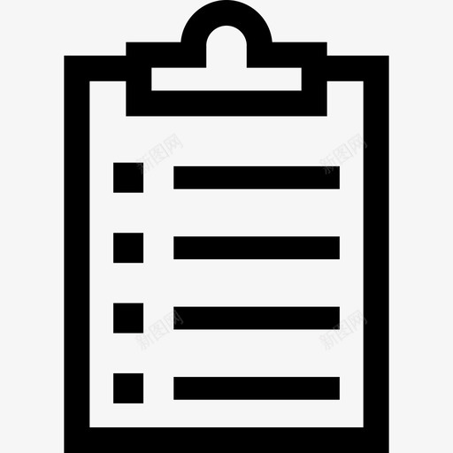 清单剪贴板剪贴板列表图标svg_新图网 https://ixintu.com 任务 剪贴板 剪贴板列表 客户服务大纲 清单