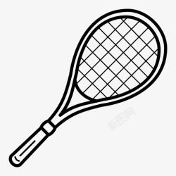 网球发球网球拍网球比赛网球发球图标高清图片