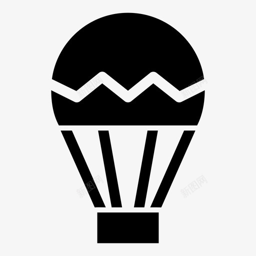 热气球飞机气球图标svg_新图网 https://ixintu.com 气球 热气球 飞机 飞行