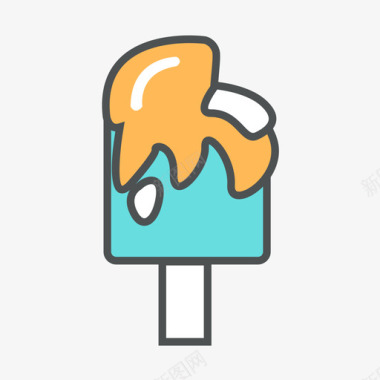 食物&器皿－冰淇淋图标