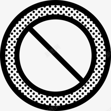 禁止封锁取消图标图标