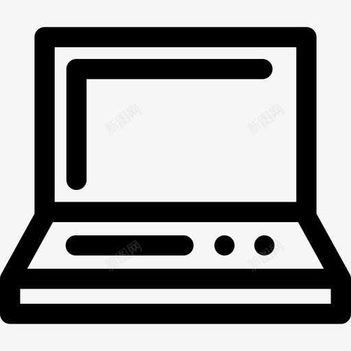 笔记本电脑技术网络用户界面图标svg_新图网 https://ixintu.com 技术 笔记本电脑 网络用户界面