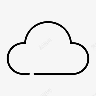 云saas服务器图标图标