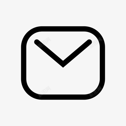 我的_消息svg_新图网 https://ixintu.com 我的_消息