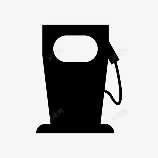 加油站能源气泵图标svg_新图网 https://ixintu.com 加油站 气泵 电力 石油 能源 道路