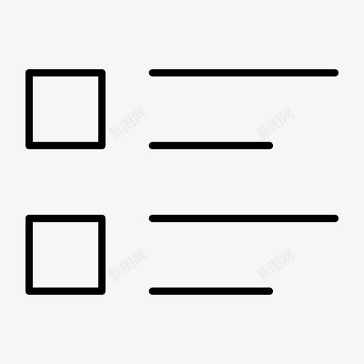 检查列表选中选择图标svg_新图网 https://ixintu.com 基本 检查列表 选中 选择