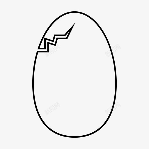 碎鸡蛋早餐食物图标svg_新图网 https://ixintu.com 孵化 早餐 碎鸡蛋 食物