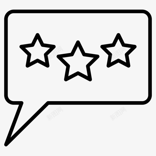 反馈评论评分图标svg_新图网 https://ixintu.com 反馈 反馈单薄 星级 评分 评论