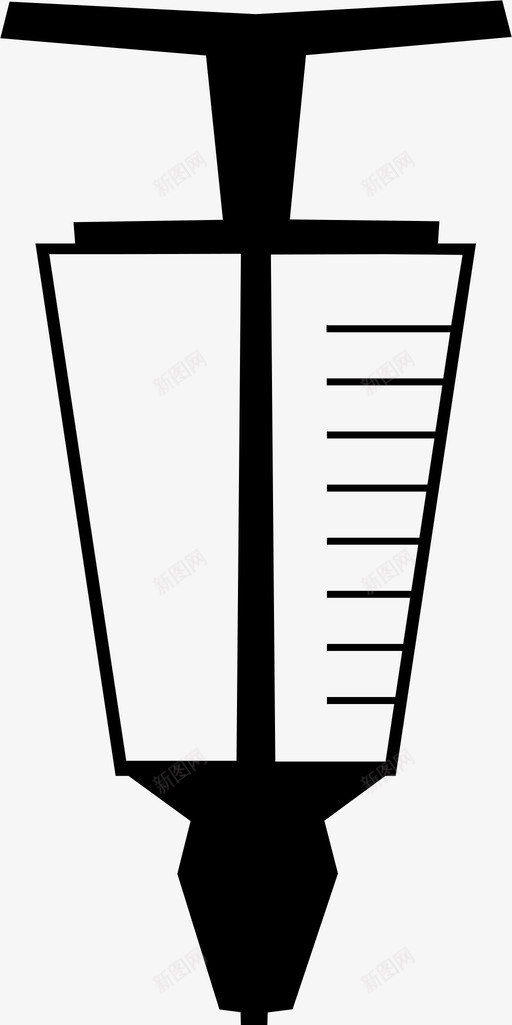 针头医院皮下注射图标svg_新图网 https://ixintu.com 医用 医院 注射 注射器 皮下注射 针头