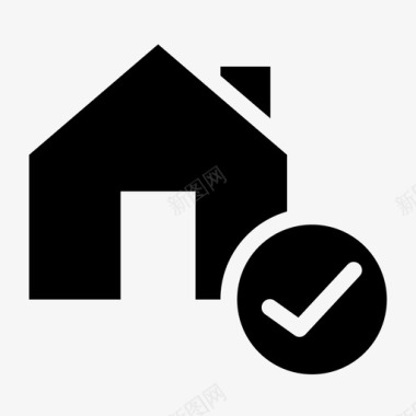 接受住房购买住房图标图标