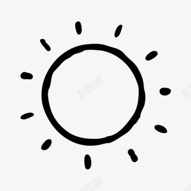 太阳画手图标图标