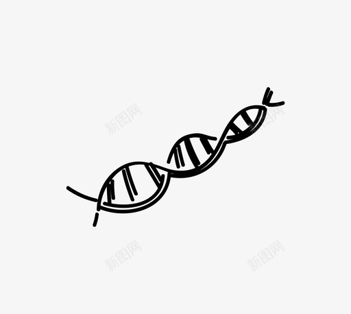 dna生物学手绘图标svg_新图网 https://ixintu.com dna rna 复制 学校 弦 手绘 生物学