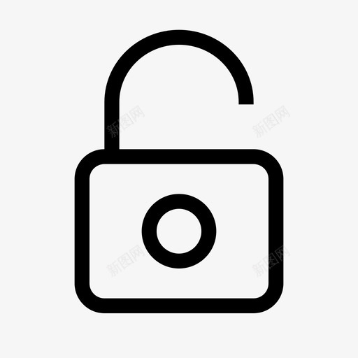 解锁密码保存权限图标svg_新图网 https://ixintu.com 实用程序 密码保存 权限 私人 解锁 隐私