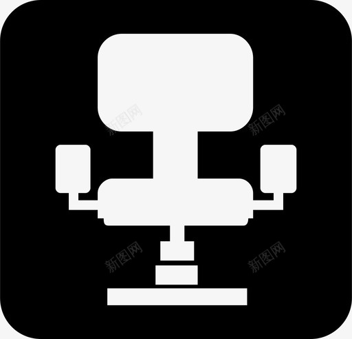理发椅理发店沙龙图标svg_新图网 https://ixintu.com 沙龙 理发工具 理发店 理发椅