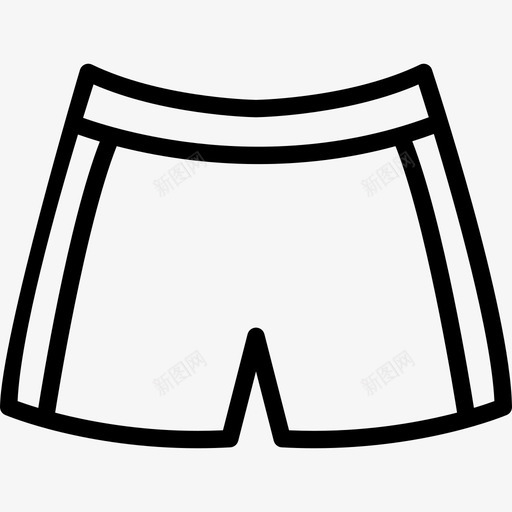 短裤时尚我们的最后一个夏天图标svg_新图网 https://ixintu.com 我们的最后一个夏天 时尚 短裤