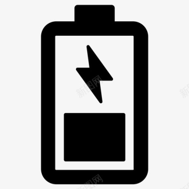 电池充电电池指示灯电池电量图标图标