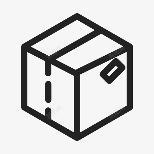 包装箱物流图标svg_新图网 https://ixintu.com 包装 物流 箱 运输