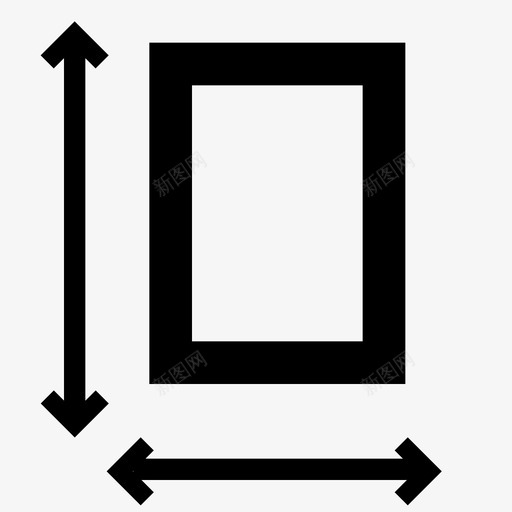 页面大小a3a4图标svg_新图网 https://ixintu.com 24px网格2px线条图标 a3 a4 纸张大小 纸张尺寸 调整大小 页面大小