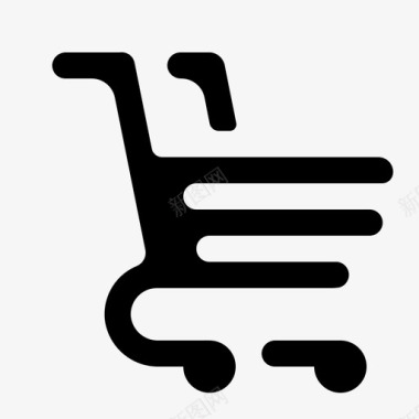 购物车商业电子商务图标图标