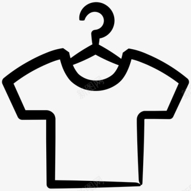 服装服装店衬衫图标图标
