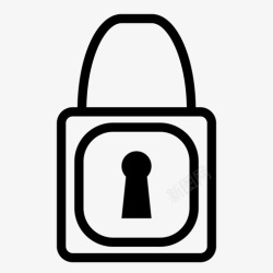icon48锁子2锁密码保护图标高清图片