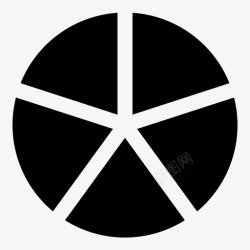 五部分五部分分数部分图标高清图片