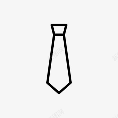 领带配饰商务图标图标